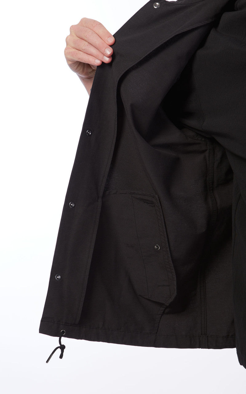 Snow Peak Light Mountain Cloth Jacket Black