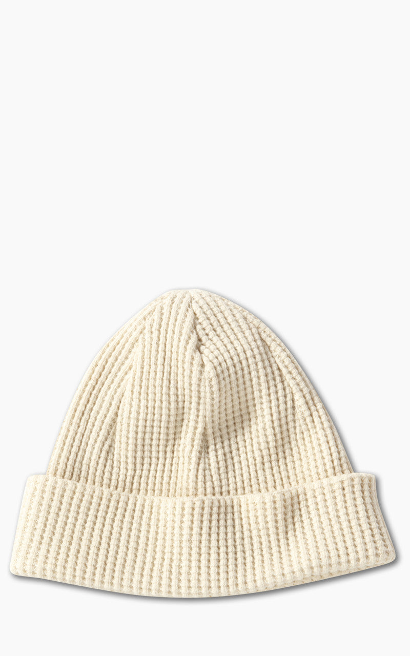 Jackman JM6605 Waffle Knit Beanie Ivory