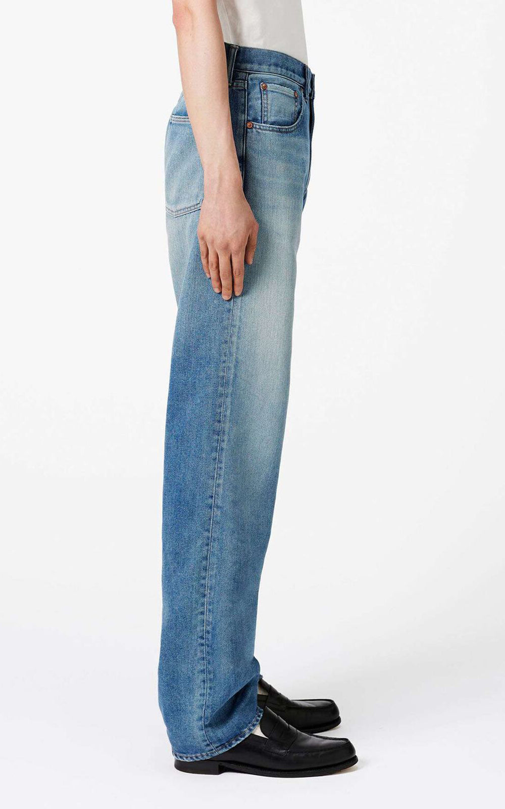 Japan Blue JMJA0100 Light Straight Jeans Medium Indigo 9oz