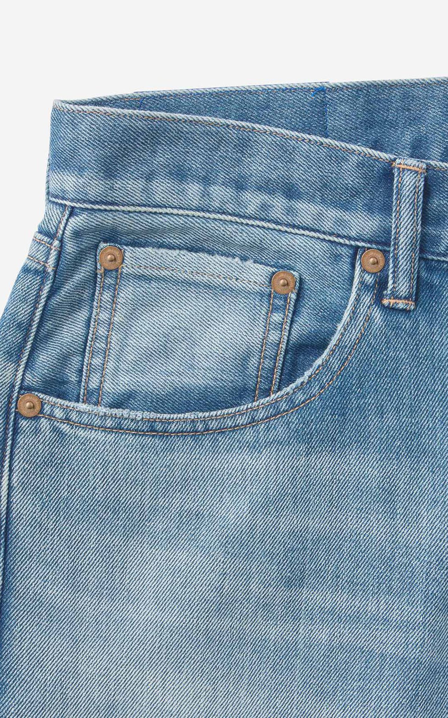 Japan Blue JMJA0100 Light Straight Jeans Medium Indigo 9oz