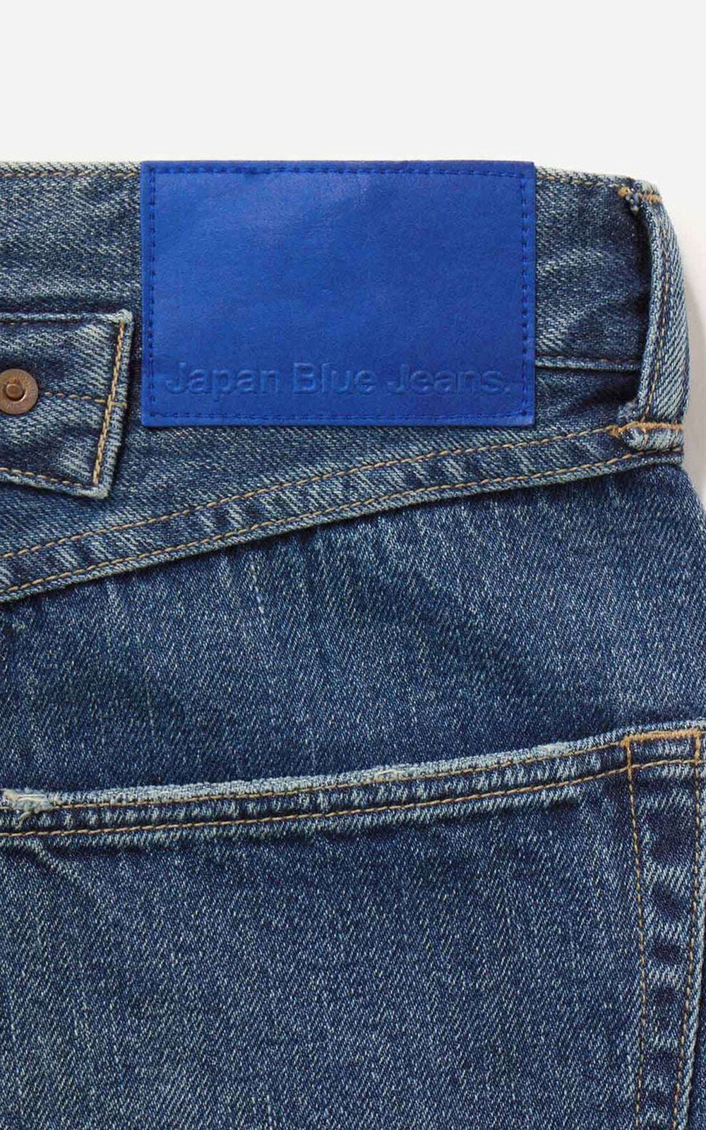 Japan Blue JMJA2101 ReDESIGN Skew Straight Jeans Dark Indigo