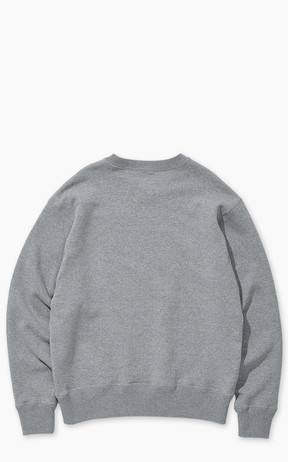 Cotton Research Club Loopwheel Terry Crewneck Heather Grey