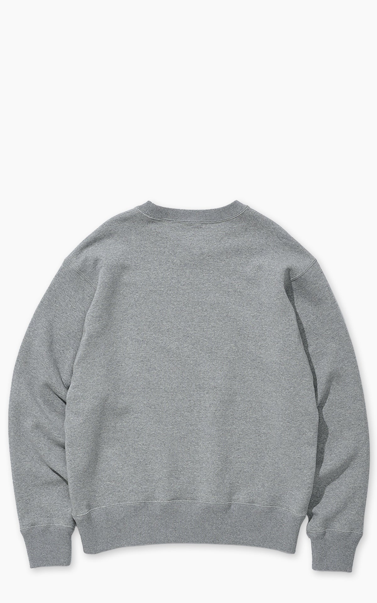 Cotton Research Club Loopwheel Terry Crewneck Heather Grey