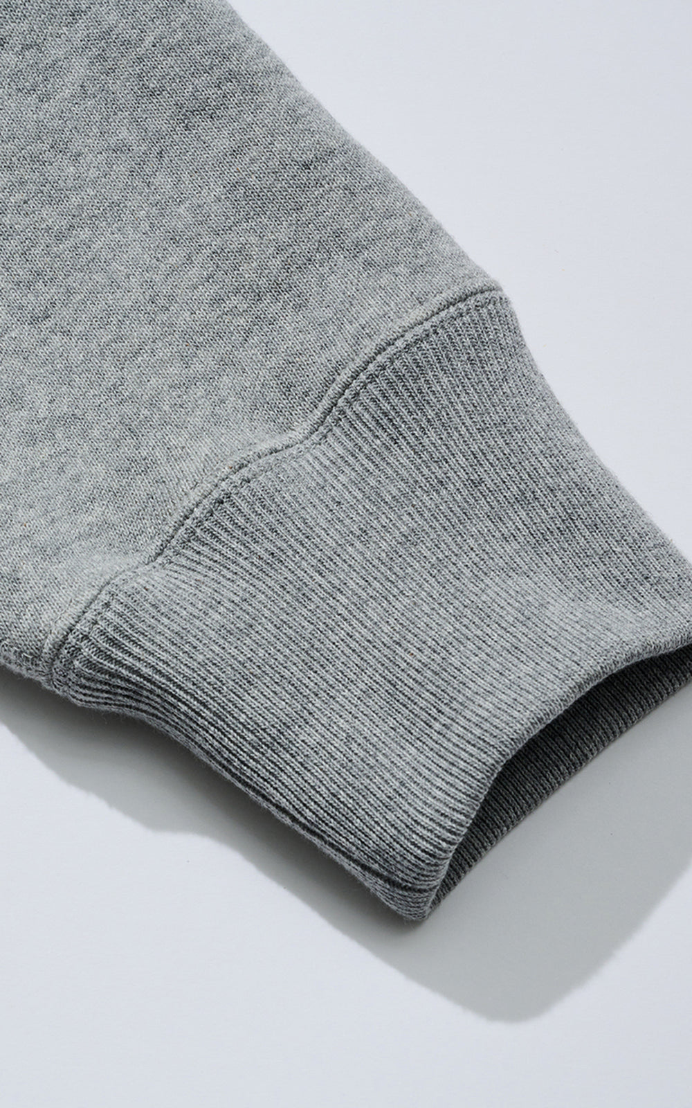 Cotton Research Club Loopwheel Terry Crewneck Heather Grey