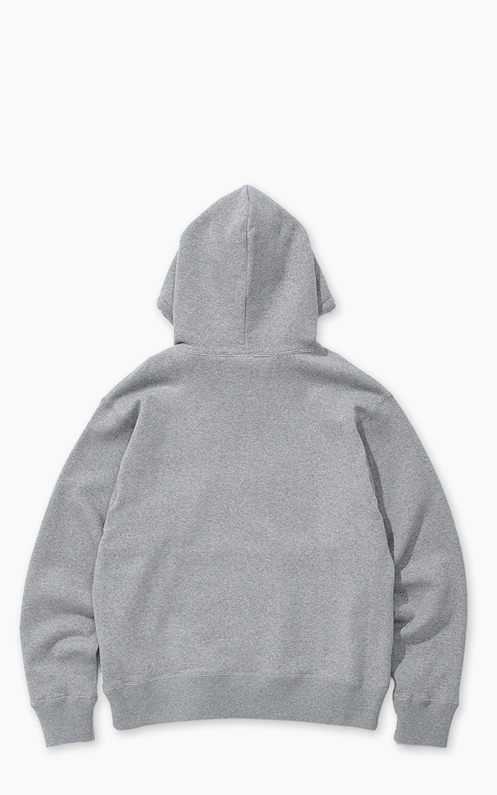 Cotton Research Club Loopwheel Terry Hoodie Heather Grey