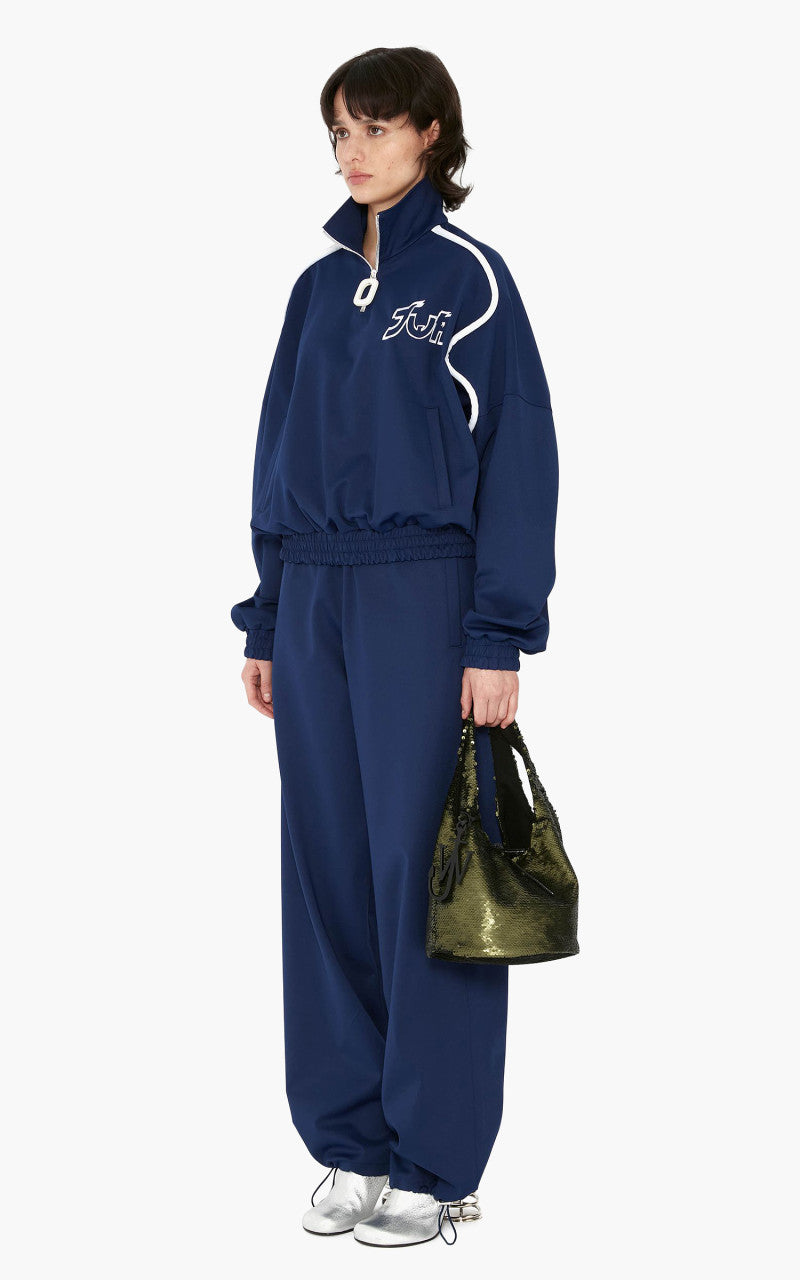 JW Anderson RH Chest Logo Track Top Blue/White