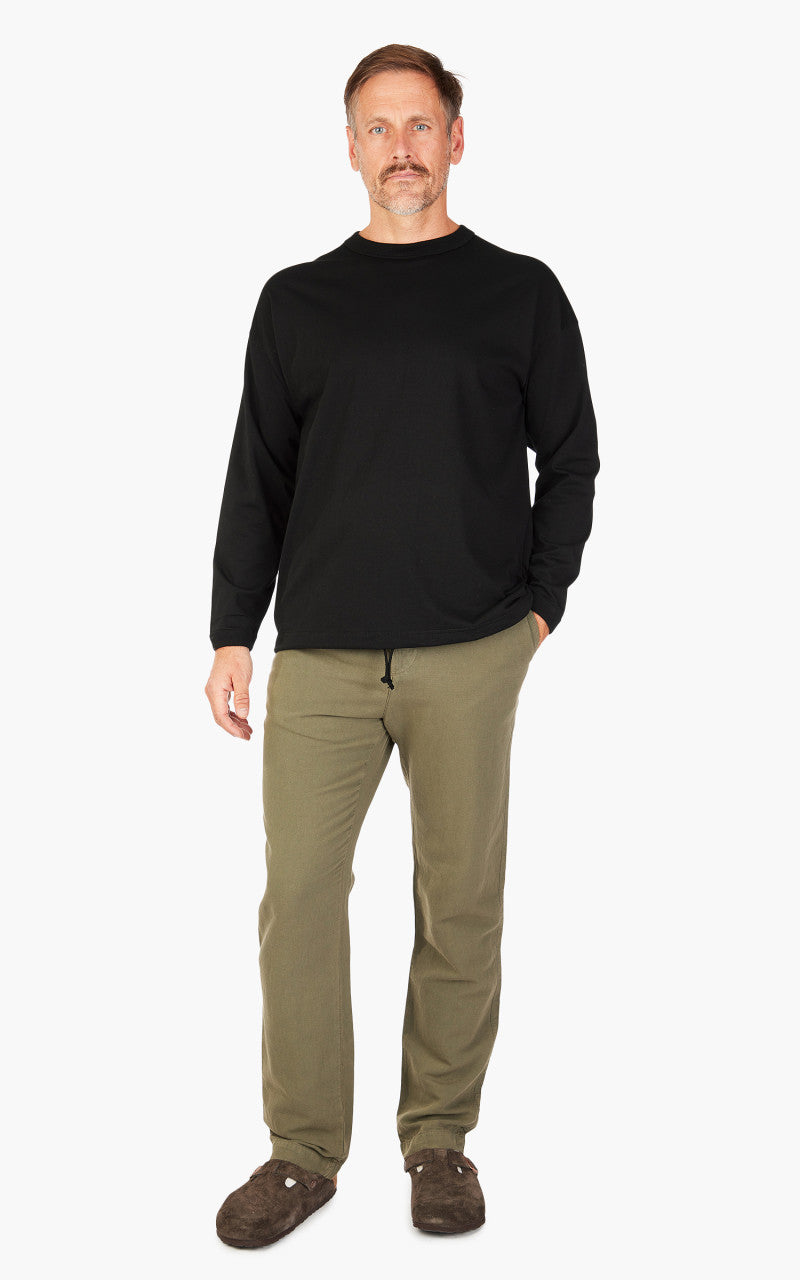 Jackman Himo L/S T-Shirt Black
