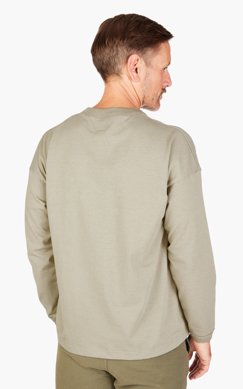 Jackman Himo L/S T-Shirt Shadow Khaki