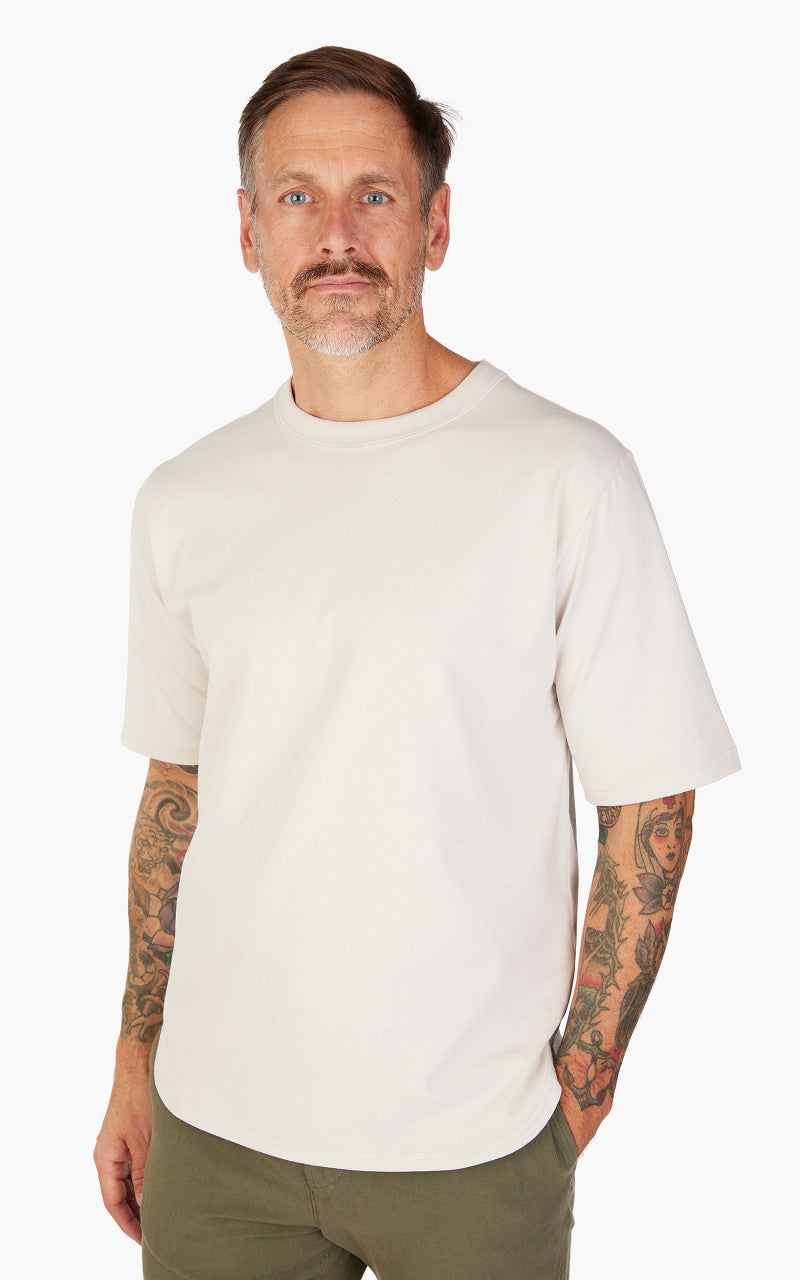 Jackman Grace T-Shirt Rosin White