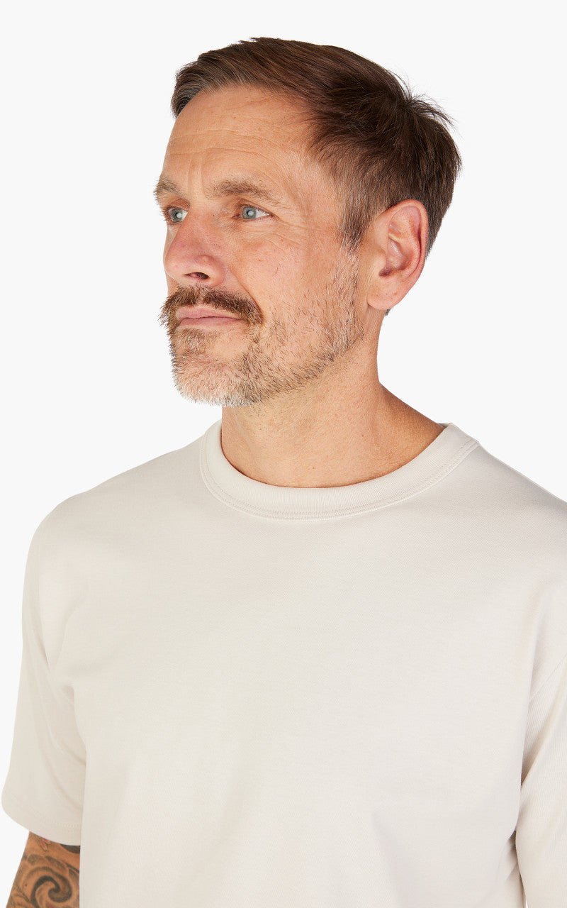 Jackman Grace T-Shirt Rosin White