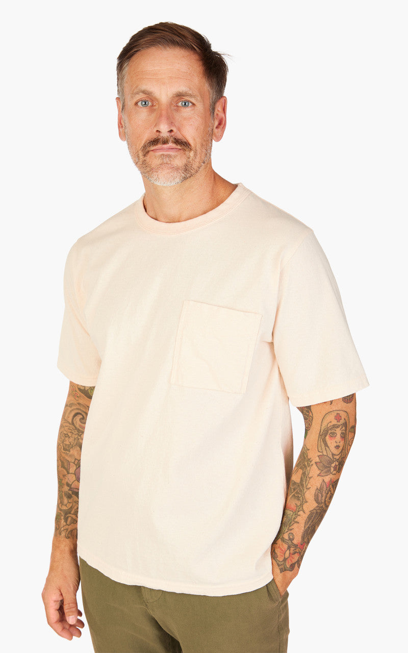 Jackman Pocket T-Shirt Kinari