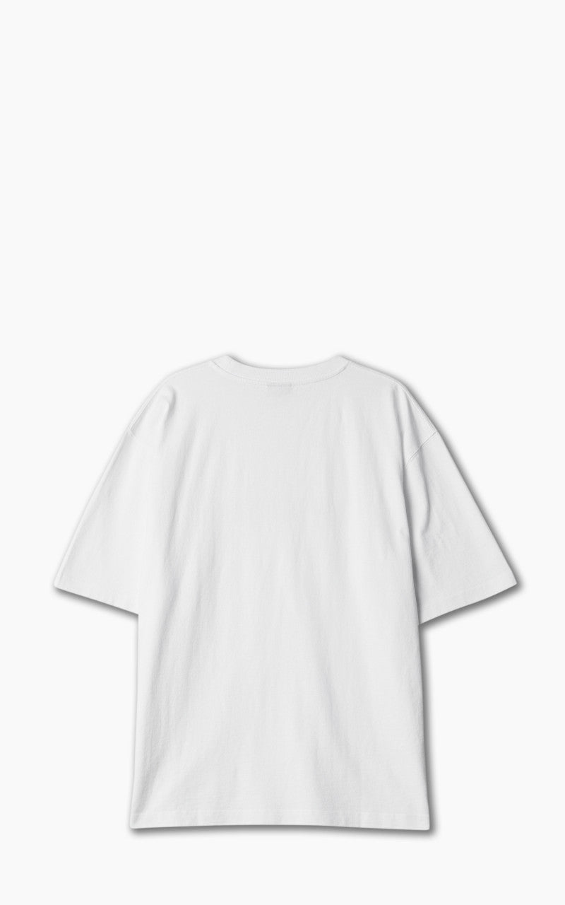 Jacquemus Le T-Shirt Raphia Print Macrame Logo White