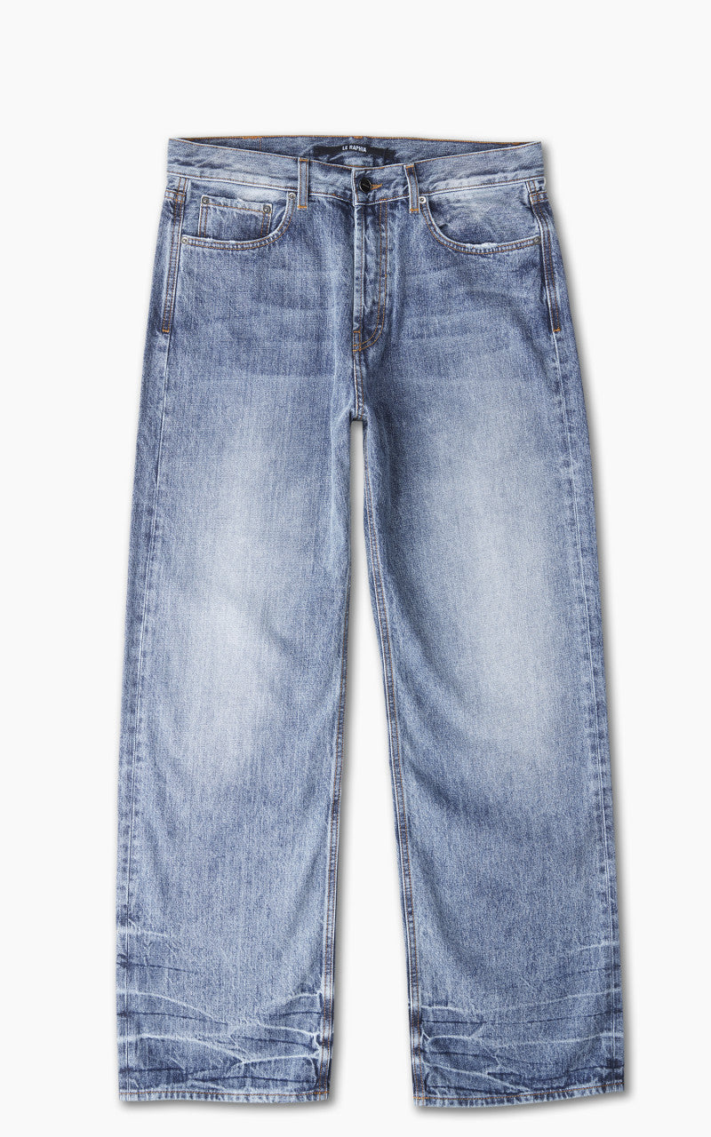 【定価約10万】JACQUEMUS denim 新品未使用タグ付き　24インチ Jacquemus Le De-Nimes Suno Blue/Tabac