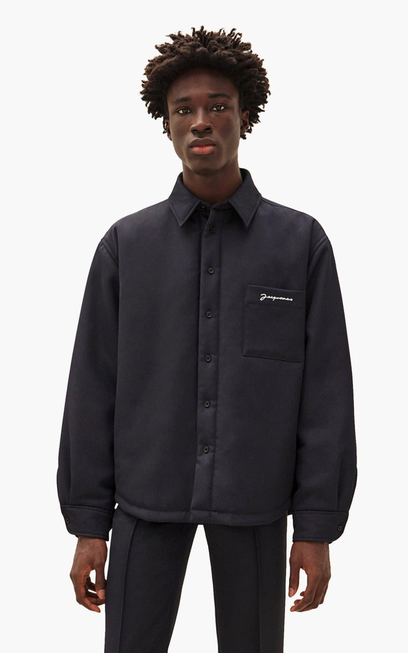Jacquemus La Chemise Boulanger Overshirt Navy
