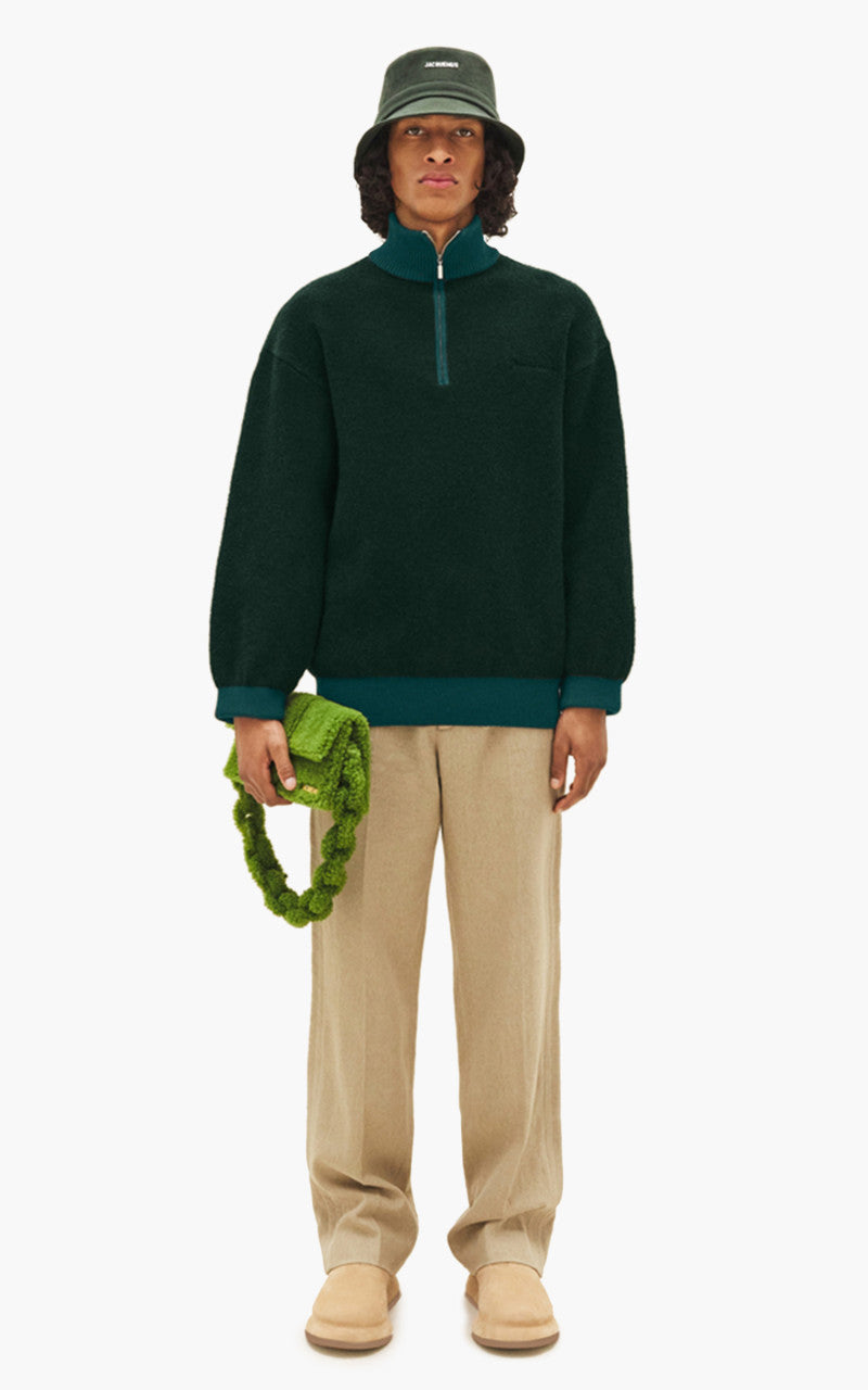 Jacquemus La Maille Berger Dark Green