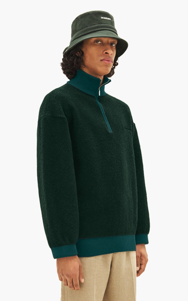 Jacquemus La Maille Berger Dark Green