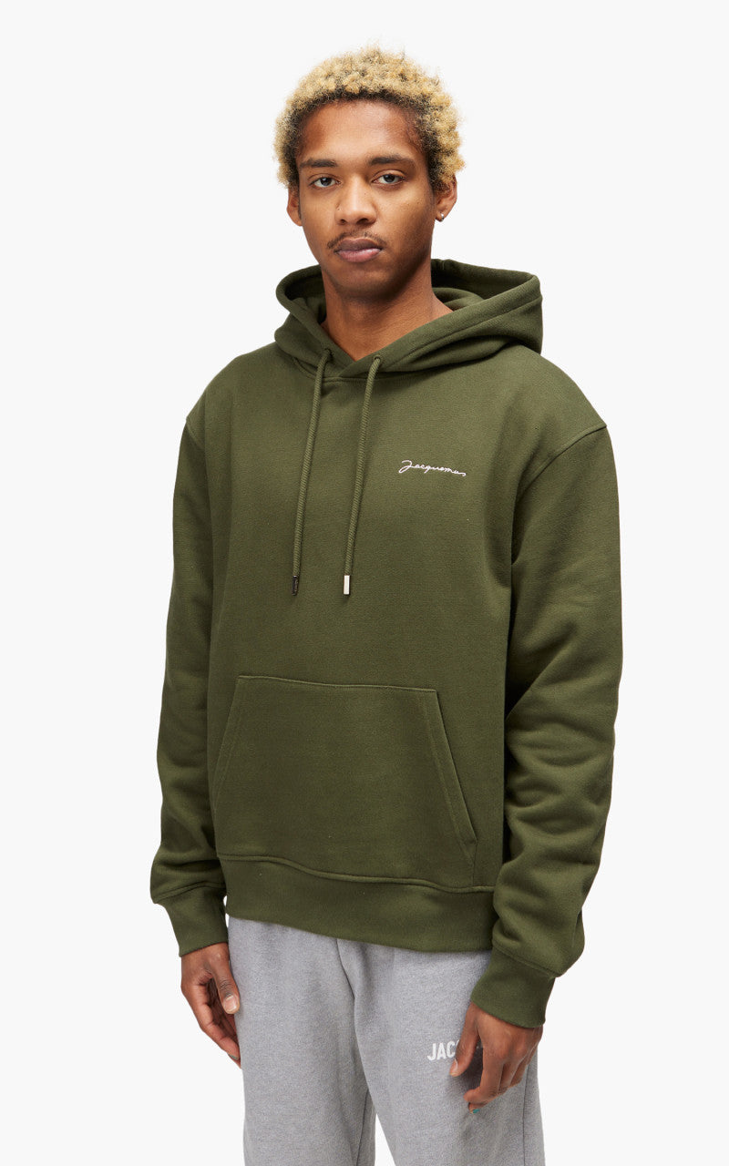 Jacquemus Le Sweatshirt Brode Khaki