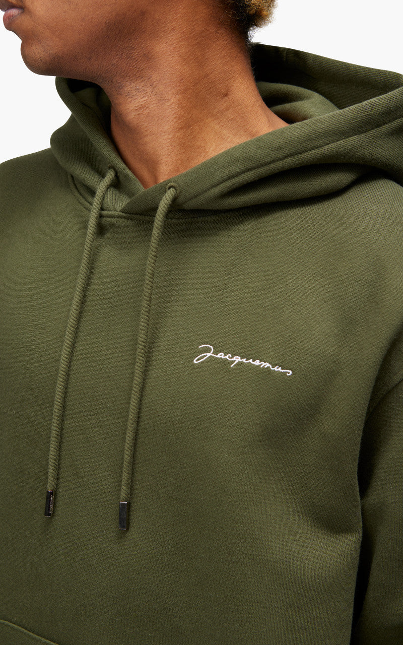 Jacquemus Le Sweatshirt Brode Khaki
