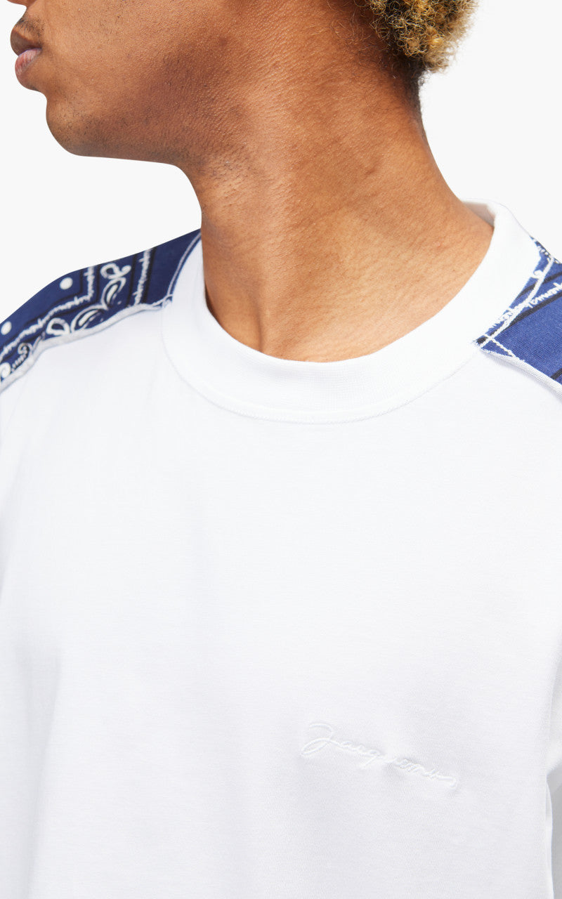Jacquemus Le T-Shirt Bandana Navy