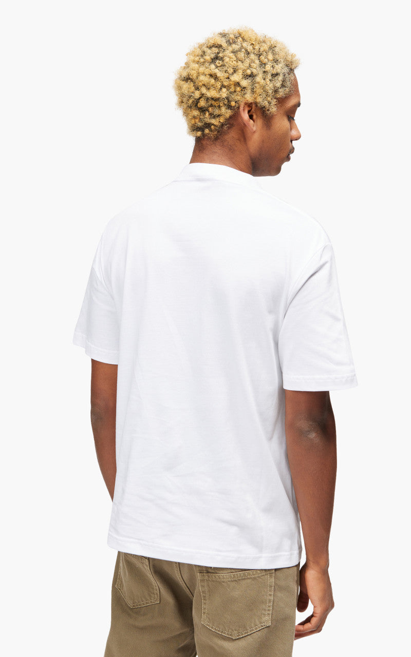 Jacquemus Le T-Shirt Soalheiro Print Arty Leaf White