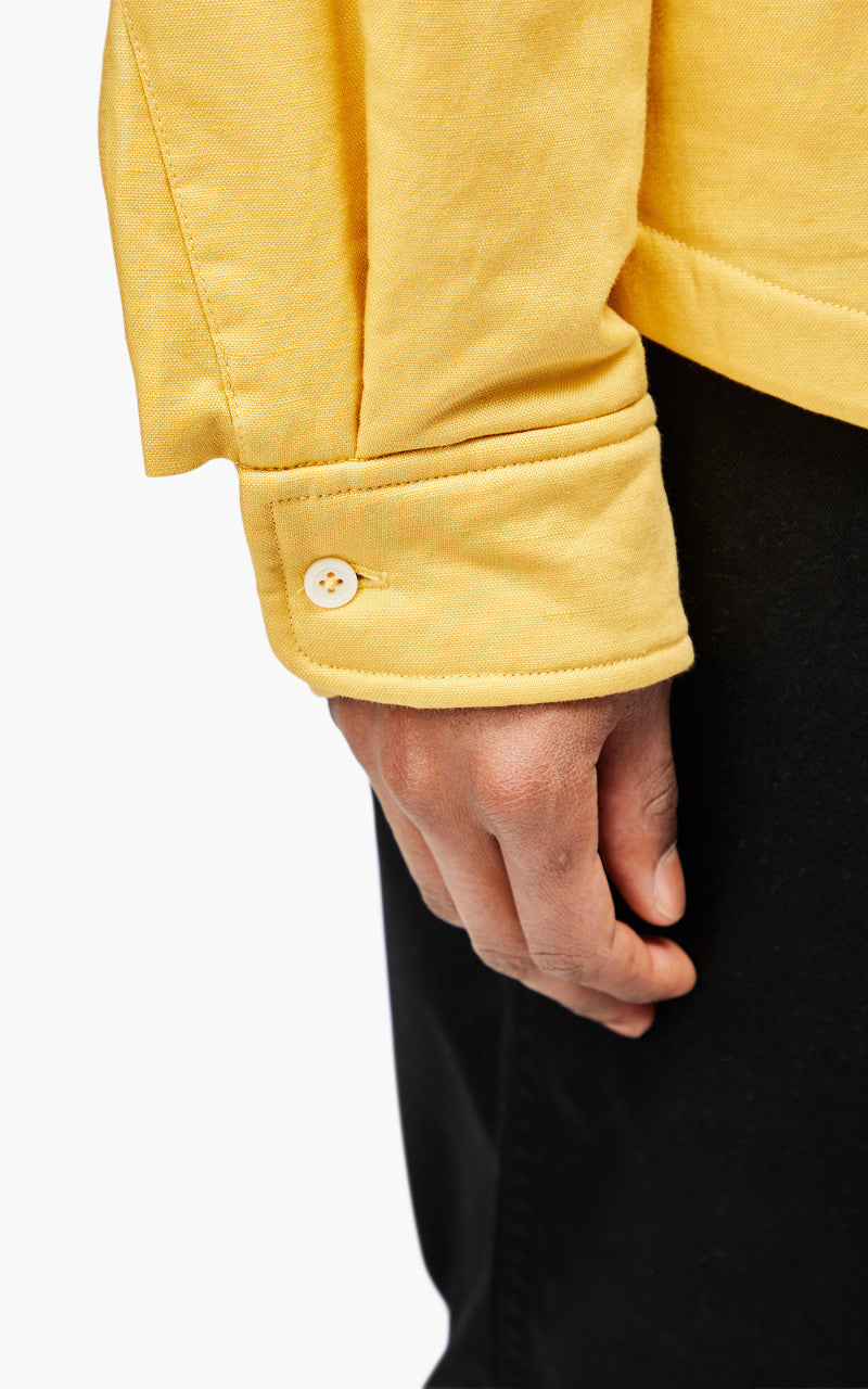 Jacquemus La Chemise Boulanger Puffed Overshirt Yellow