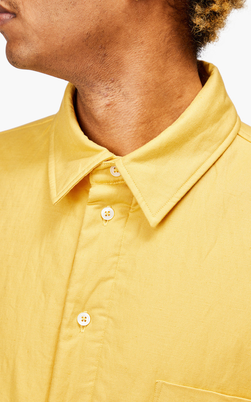 Jacquemus La Chemise Boulanger Puffed Overshirt Yellow