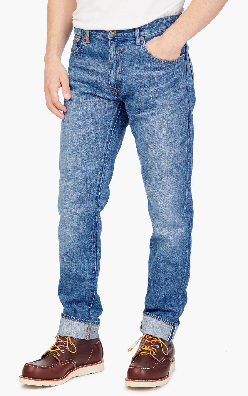 Japan Blue J304 Circle Straight Aging Wash Selvedge 12.5oz