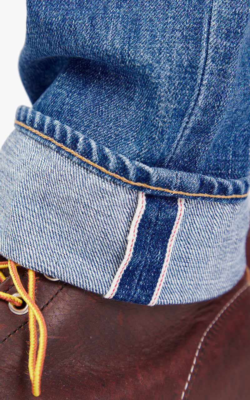 Japan Blue J304 Circle Straight Aging Wash Selvedge 12.5oz