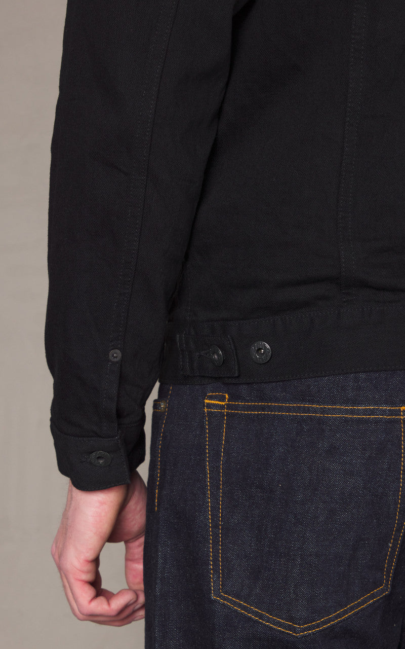 Japan Blue JBGJ1002 Type 2 Denim Jacket Black 14oz