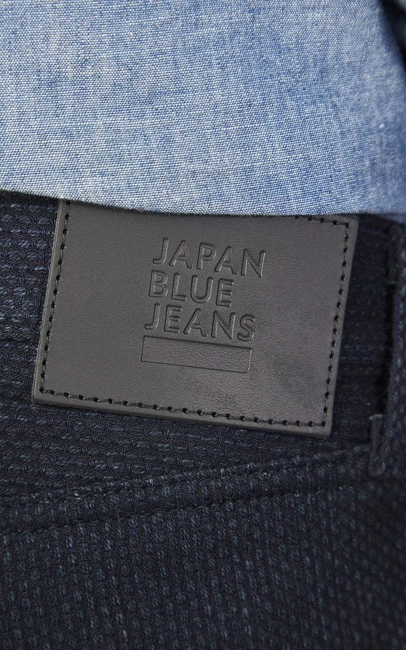 Japan Blue Sashiko Wide Tapered Pants Indigo