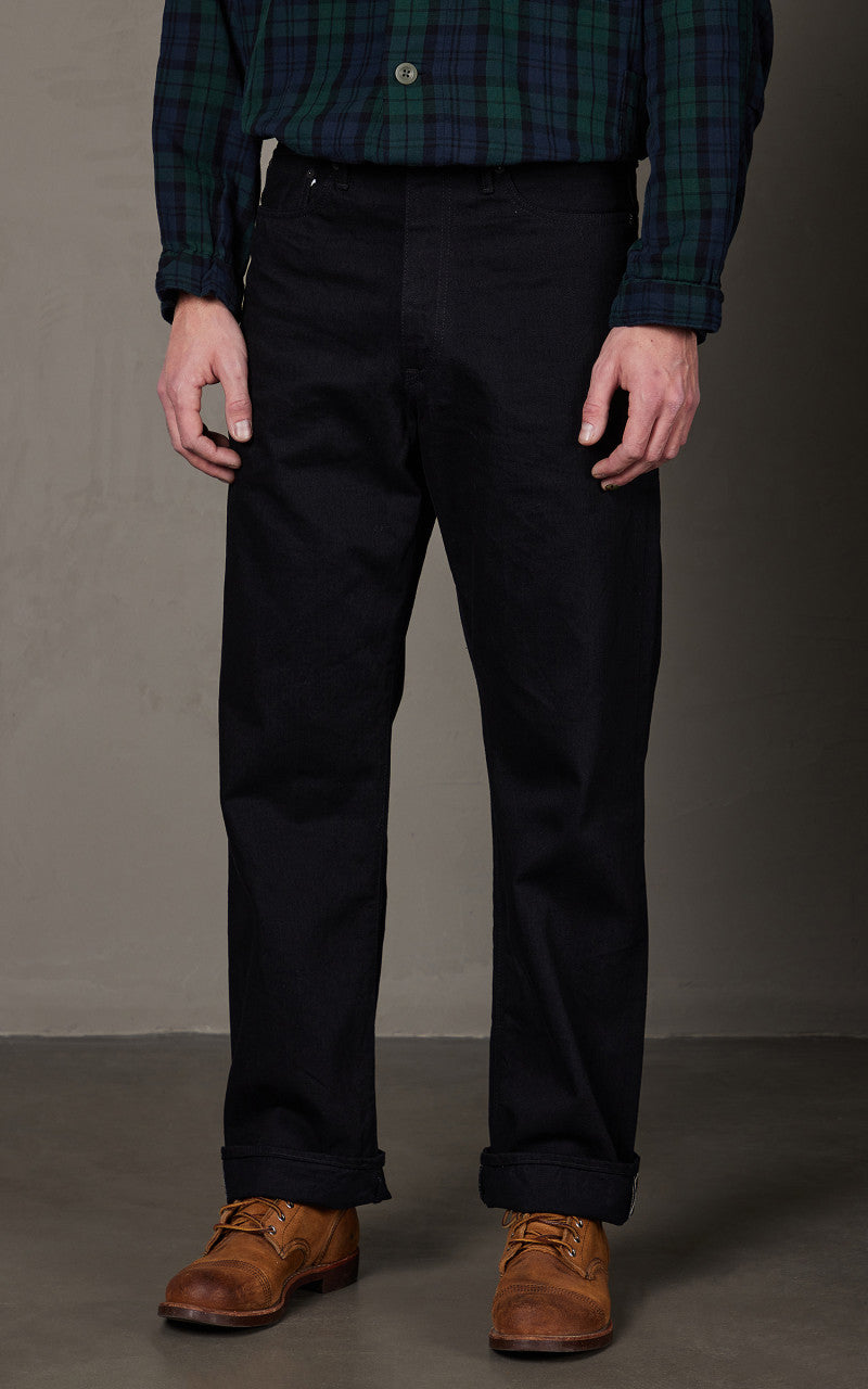 Japan Blue J514 Loose Jeans Selvedge Black 14oz