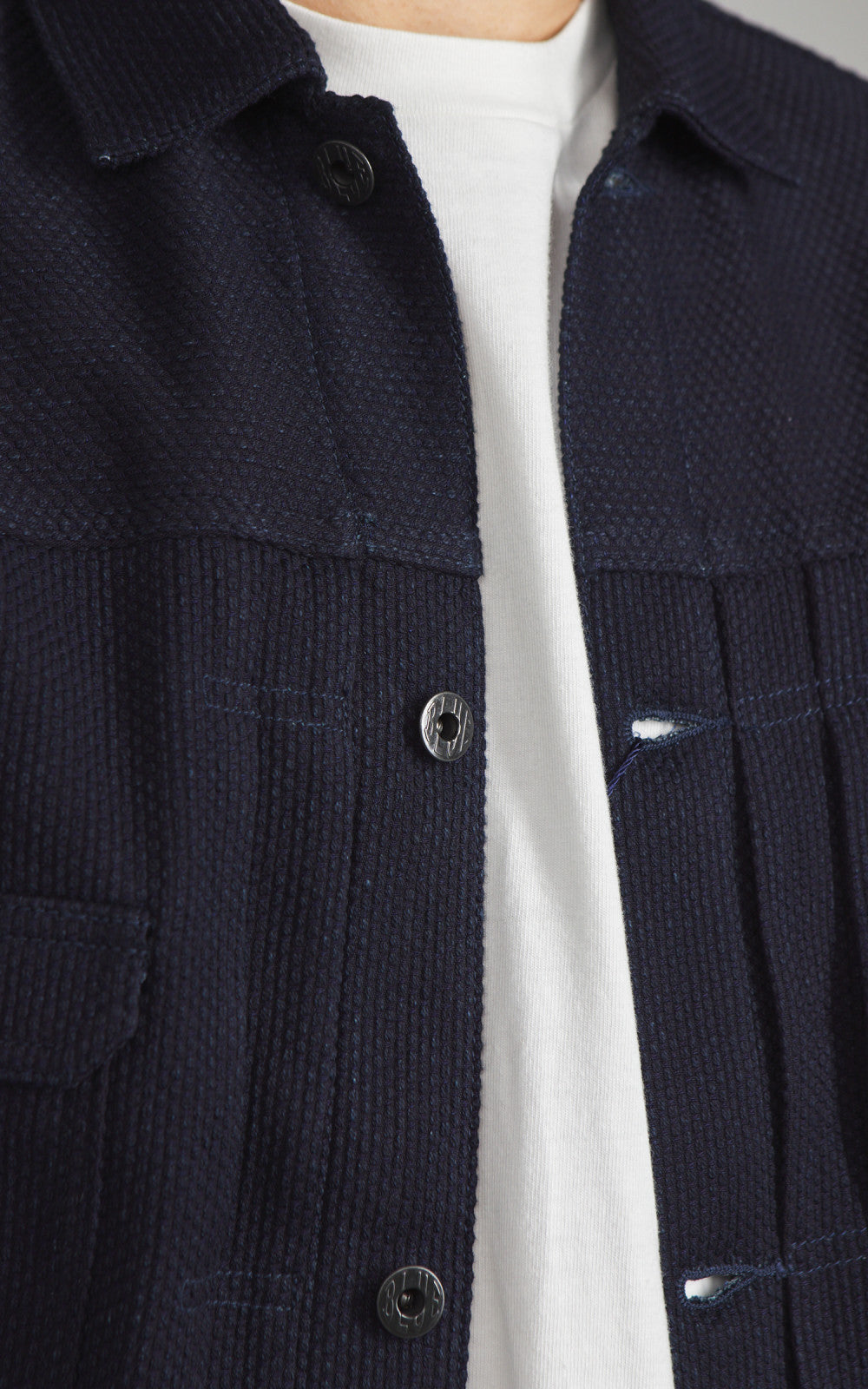 Japan Blue JBGJ1005 Sashiko Type 2 Jacket Indigo 11oz