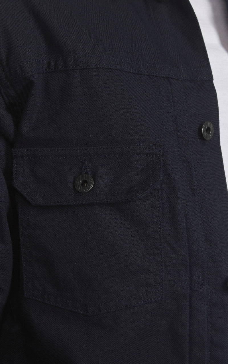 Japan Blue JBGJ1021 French Work Serge Type 2 Denim Jacket Navy