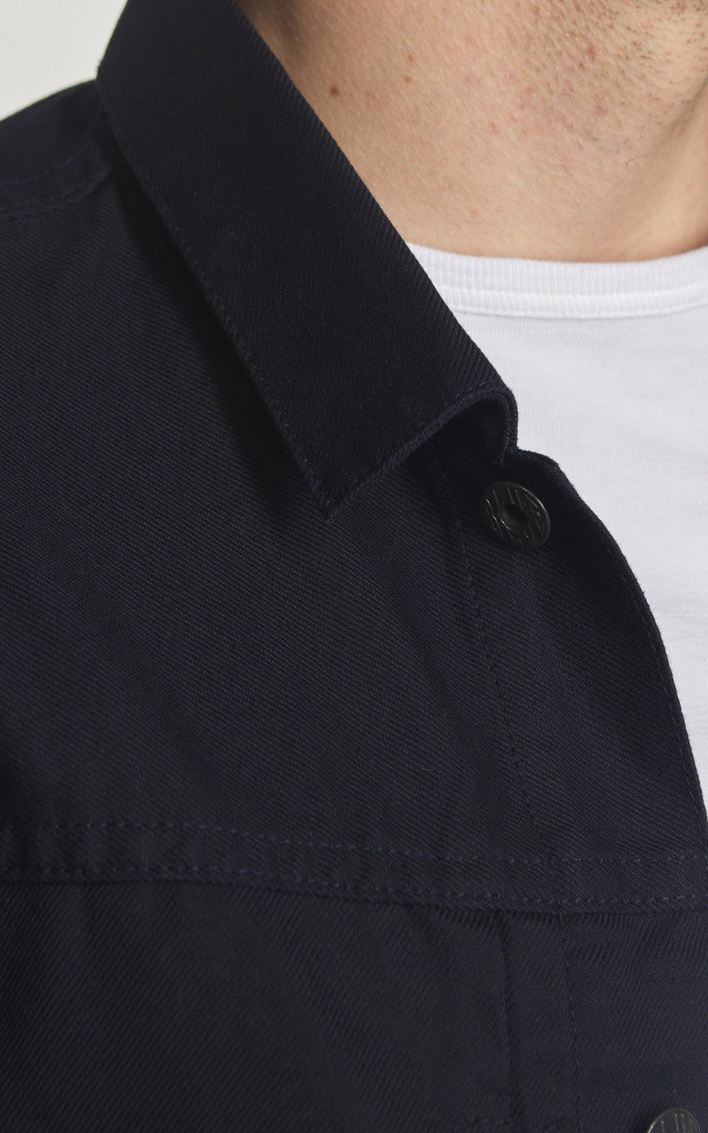 Japan Blue JBGJ1021 French Work Serge Type 2 Denim Jacket Navy