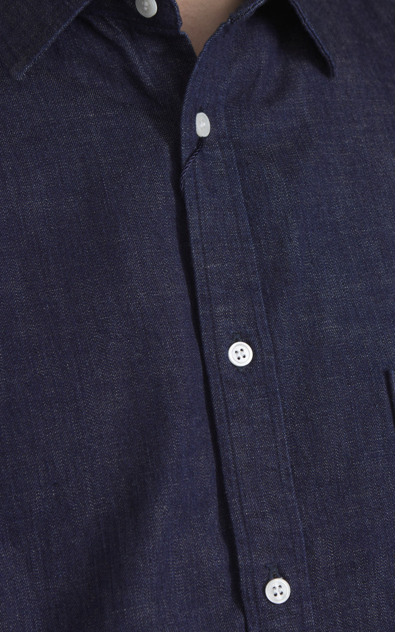 Japan Blue JBLS1010 Denim Shirt Indigo 8oz