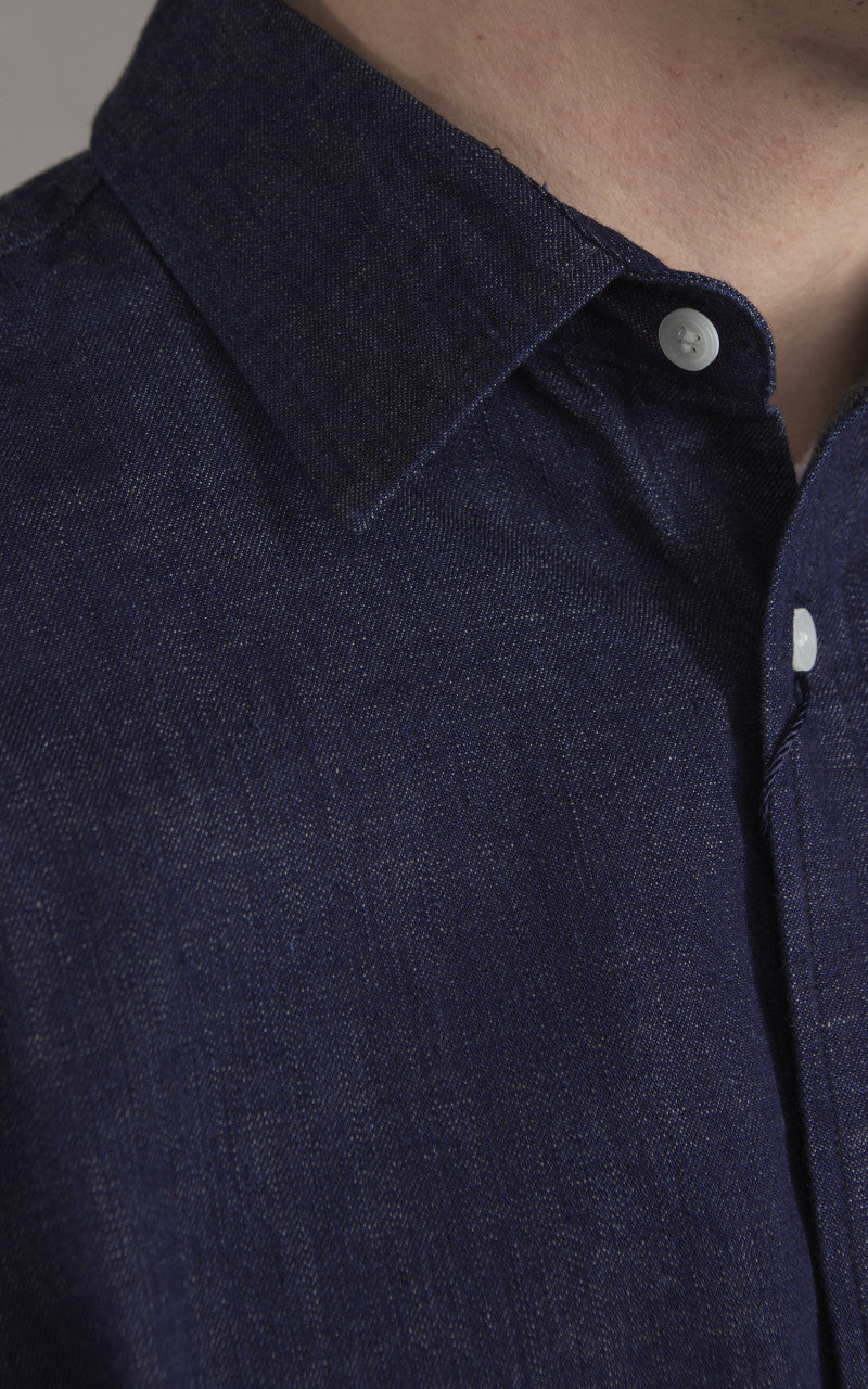 Japan Blue JBLS1010 Denim Shirt Indigo 8oz