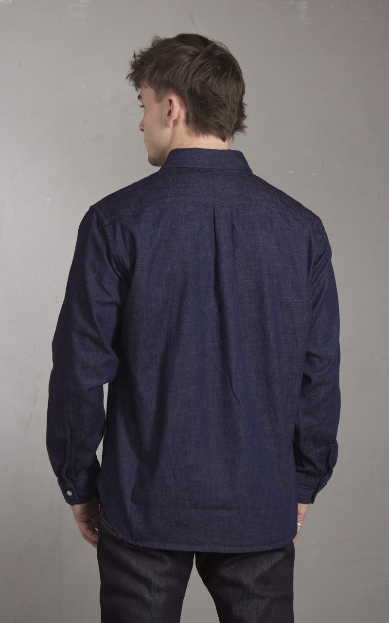 Japan Blue JBLS1010 Denim Shirt Indigo 8oz