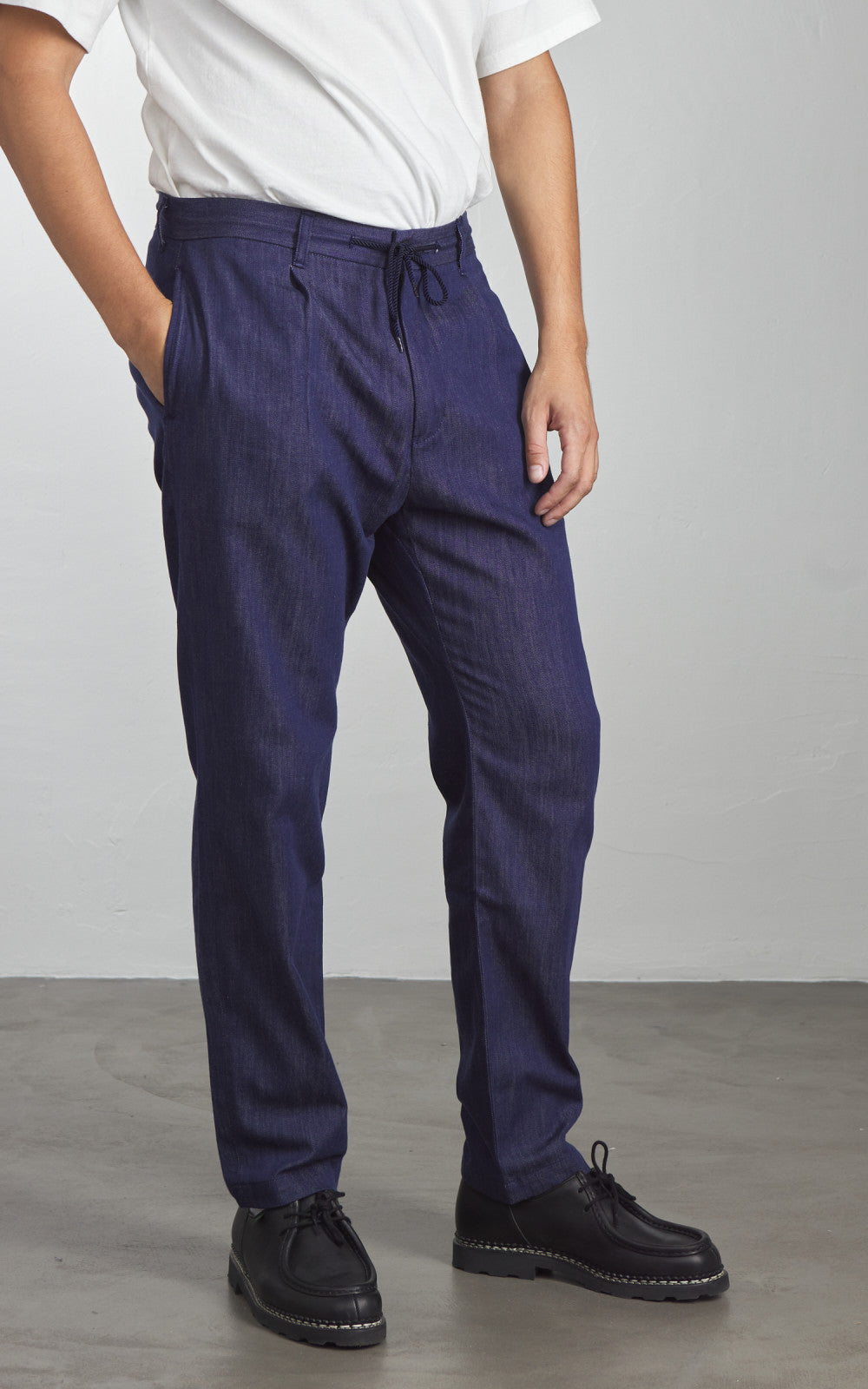 Japan Blue JBPT1095 "Shin-Denim" Easy Tapered Pants Blue