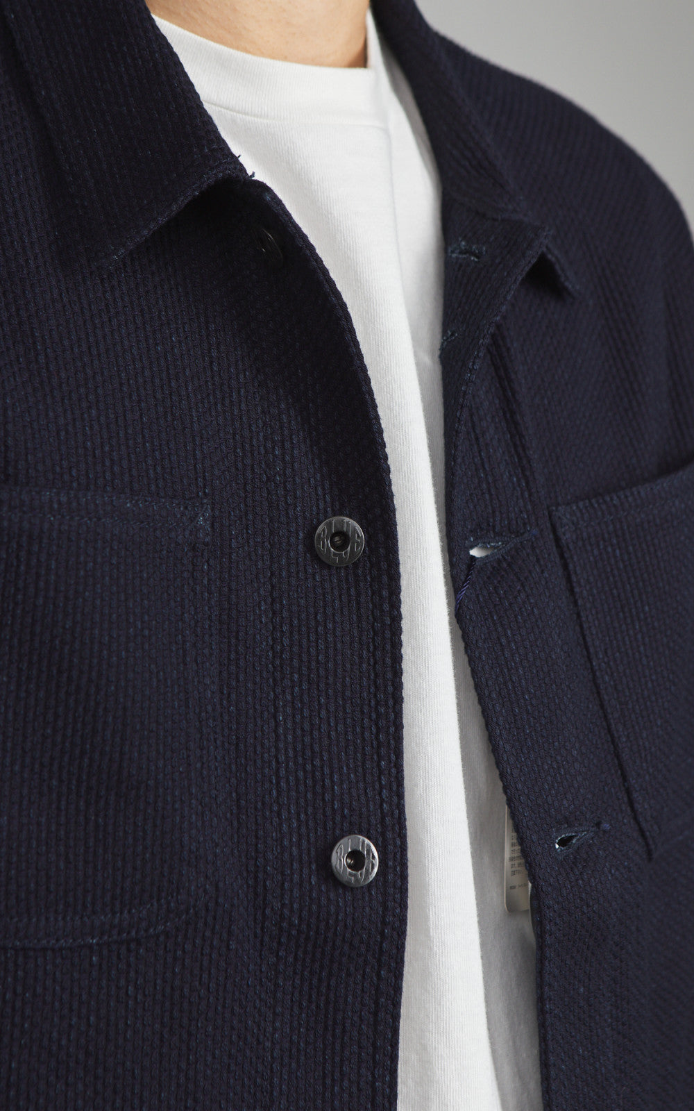 Japan Blue JBOT1304 Sashiko Coverall Jacket Indigo 11oz