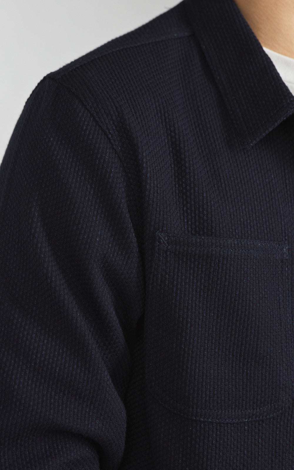 Japan Blue JBOT1304 Sashiko Coverall Jacket Indigo 11oz