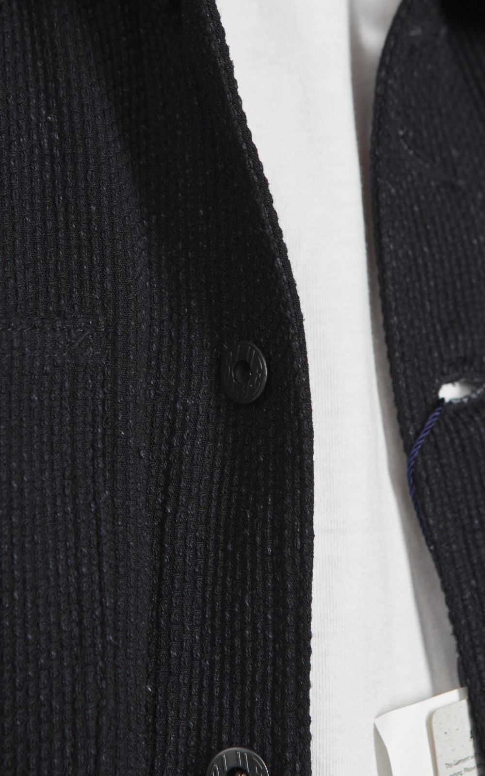 Japan Blue JBOT1324 Sashiko Coverall Jacket Black 11oz