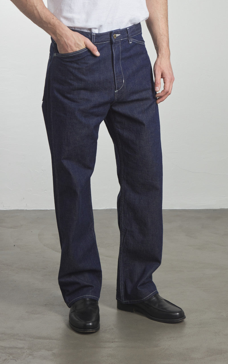 Japan Blue JBPT1021 Wide Military Denim Carpenter Pants Indigo 10oz