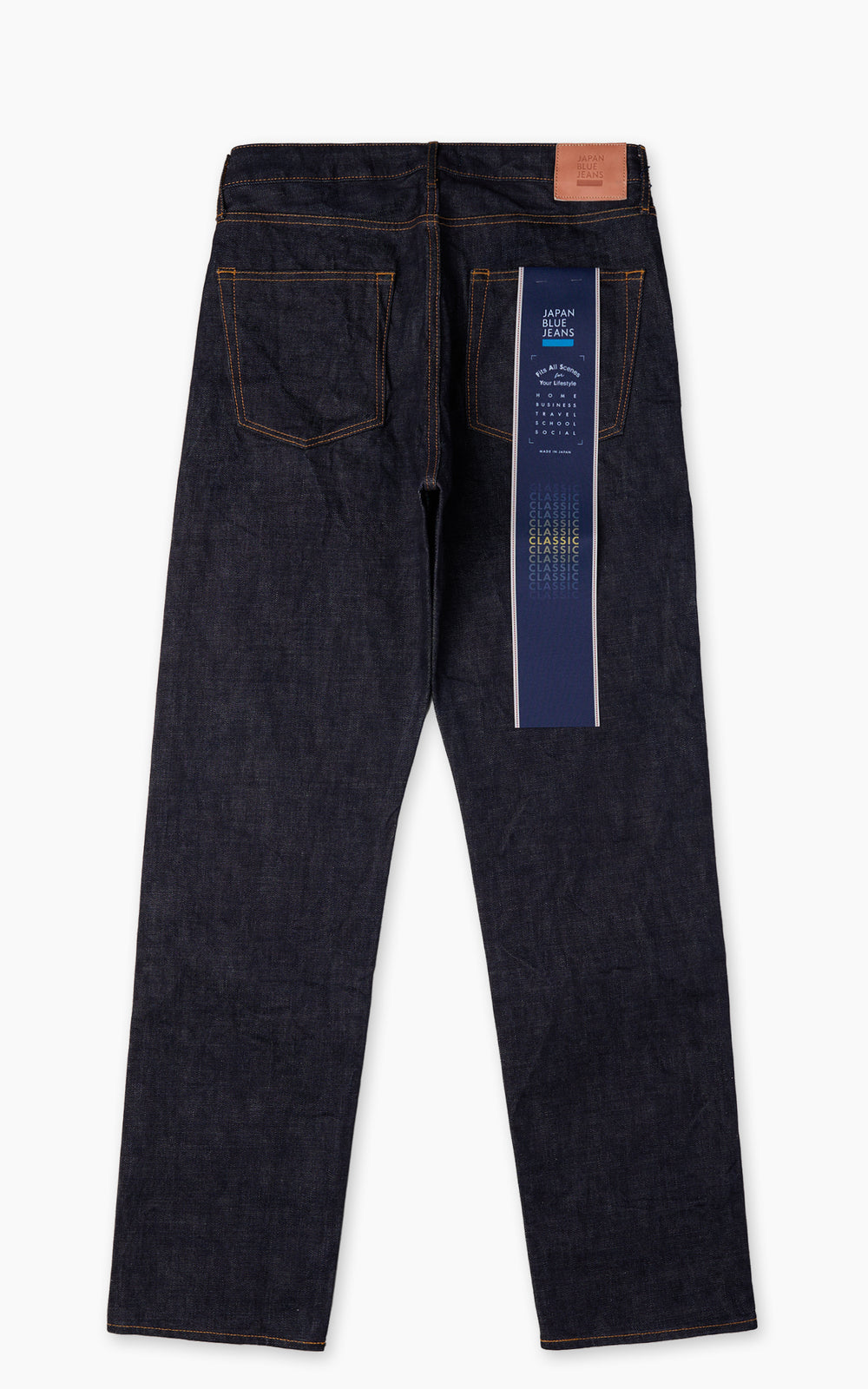 Japan Blue J401 Classic Straight Selvedge Jeans Indigo 14.8oz