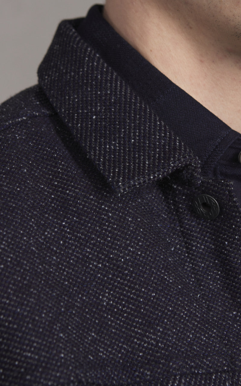 Japan Blue JBGJ1013 Type 2 Tweed Denim Jacket Dark Indigo 12oz