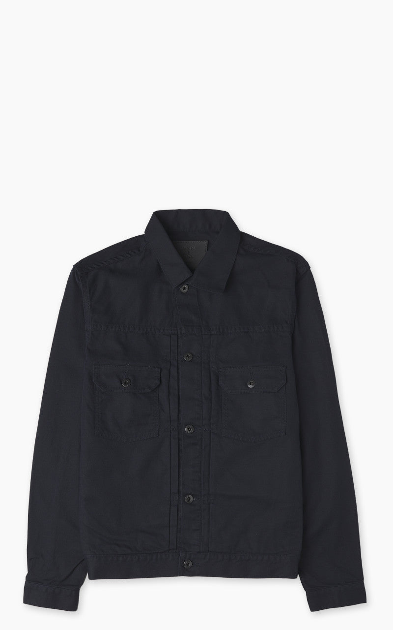 Japan Blue JBGJ1021 French Work Serge Type 2 Denim Jacket Navy