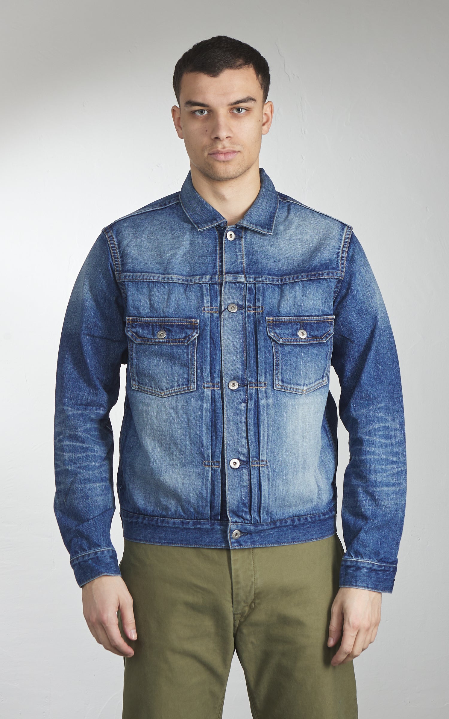 Japan Blue JBGJ1071 Type 2 Denim Jacket Medium Indigo 12oz