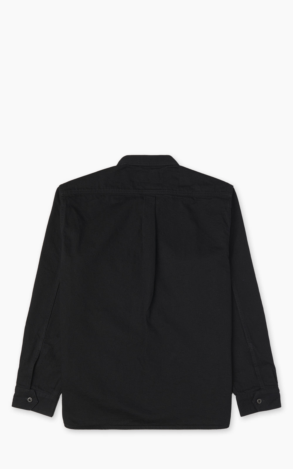 Japan Blue JBLS1017 Denim CPO Shirt Black 13oz