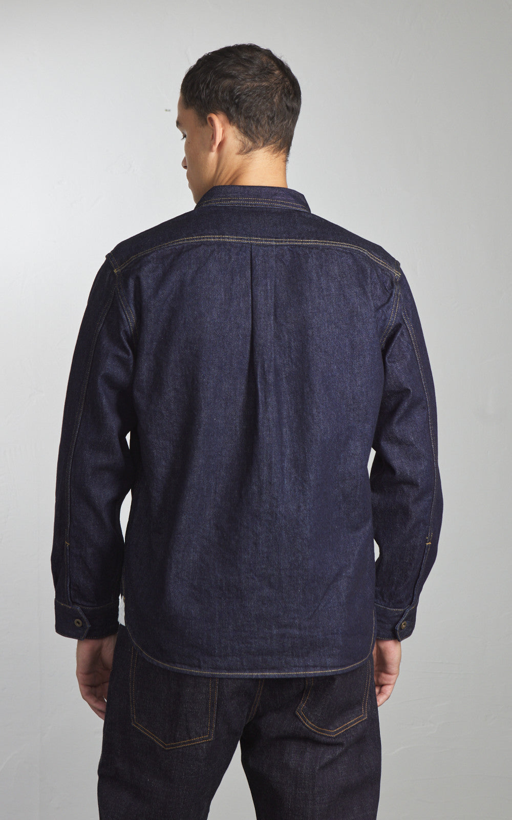 Japan Blue JBLS1017 Denim CPO Shirt Indigo 13oz