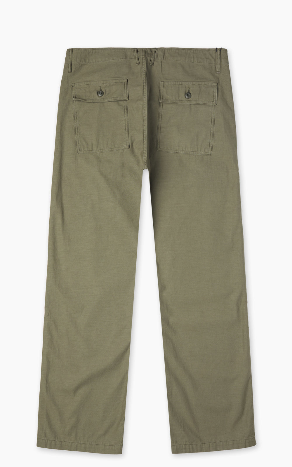 Japan Blue JBPT1031 Relaxed Fit Baker Pants Olive Drab