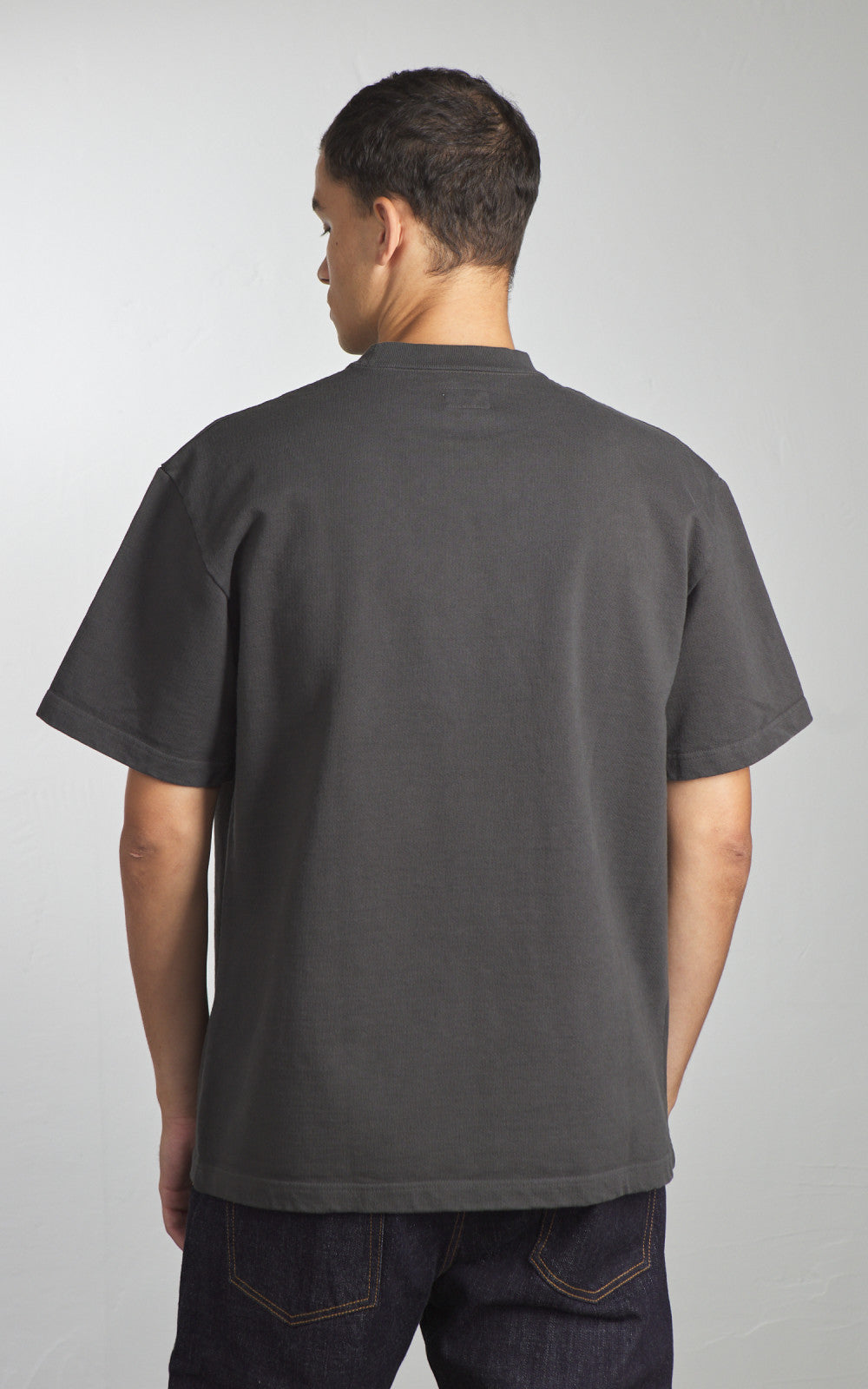 Japan Blue JBTS1020 Inlay S/S T-Shirt Grey